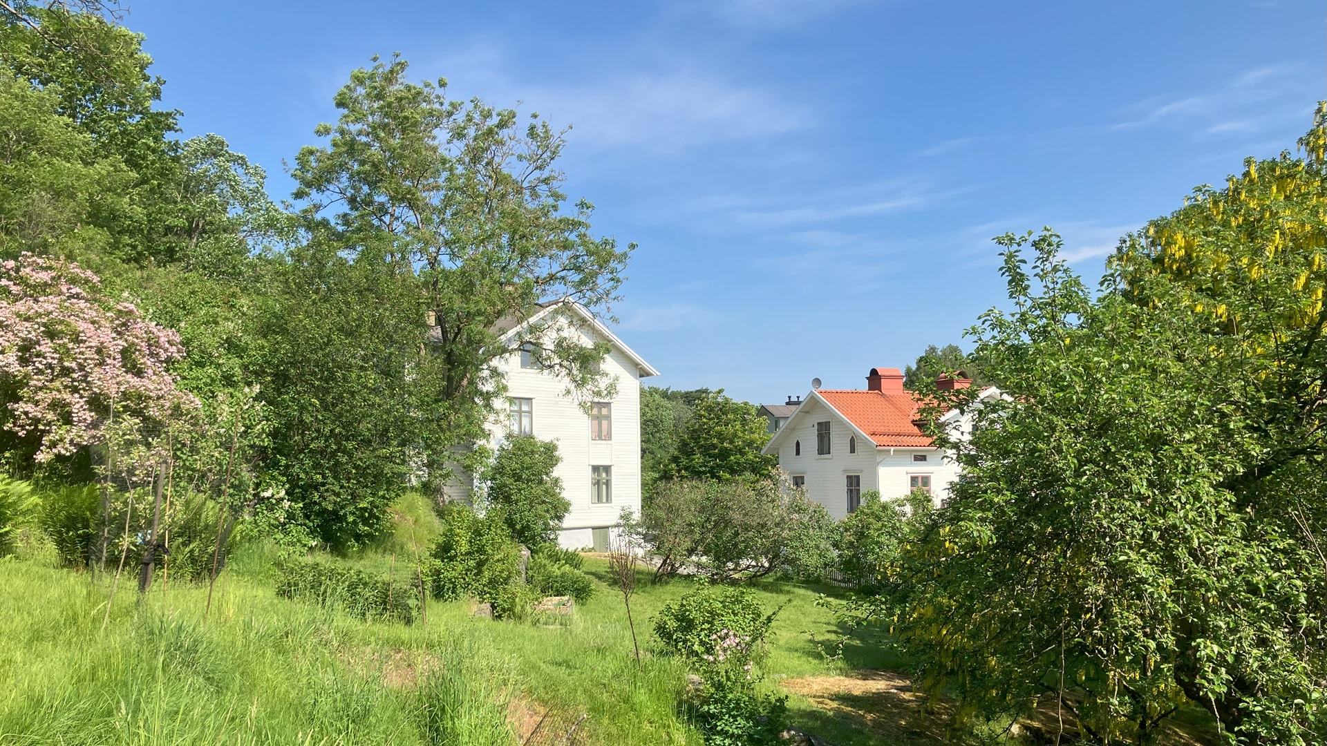 Färjenäs: Samhället vid bron