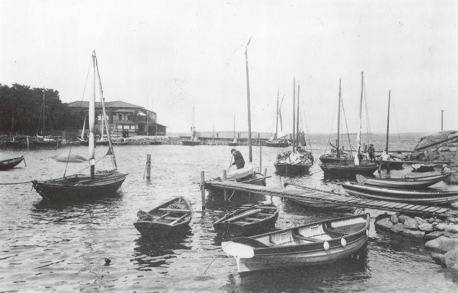 Långedrag och havet