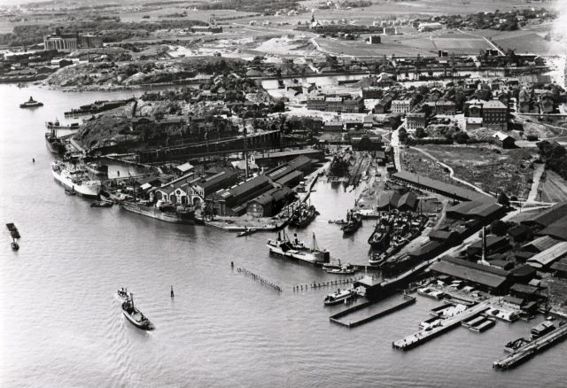 Slottsberget och Lindholmen
